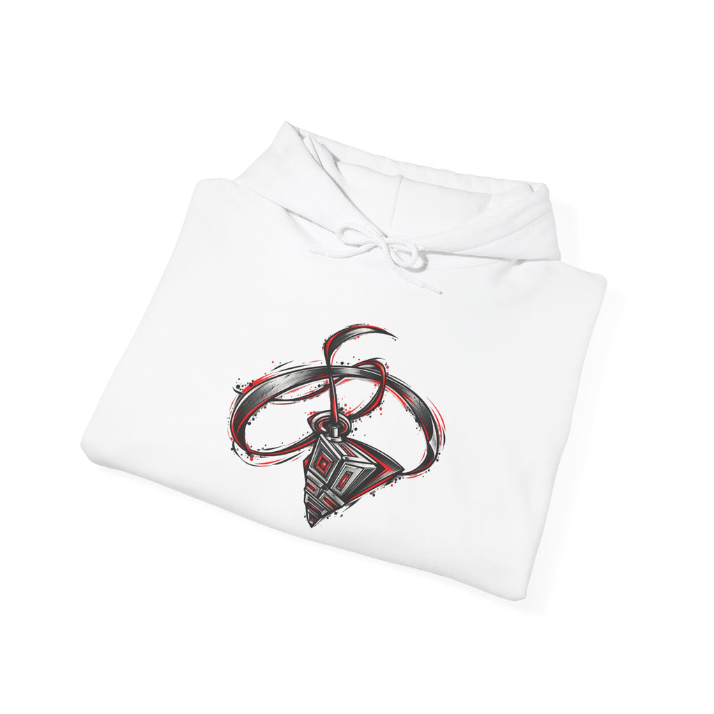 OUTSIDE THE LINES original art graphic hoodie, BeamShopNY product photo 7 of 16