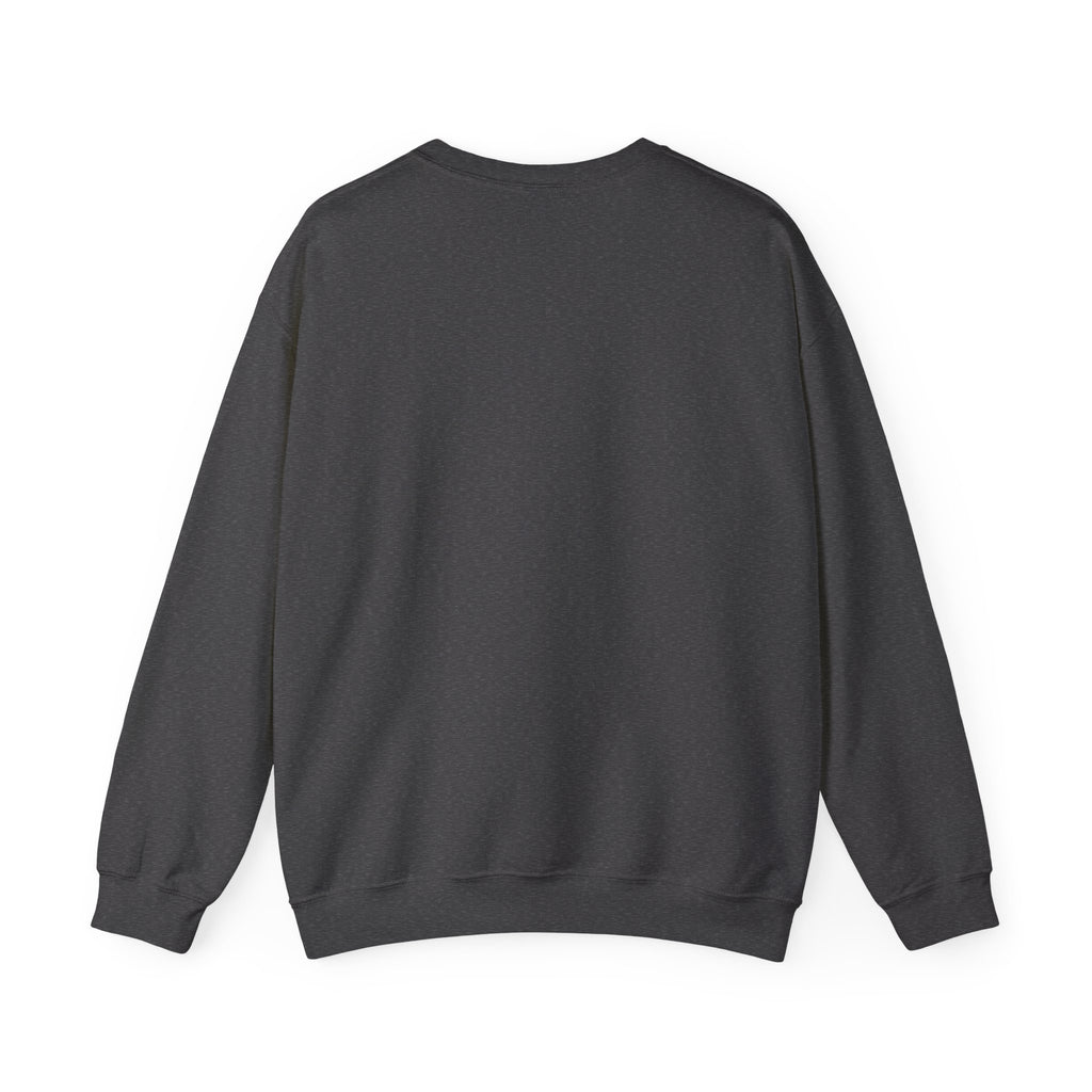 DIMENSION SHIFT original geometric cube and square artwork on a unisex crewneck sweatshirt — BeamShopNY product photo 6
