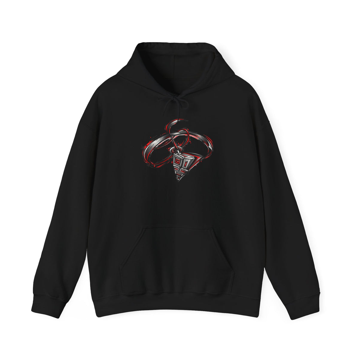 OUTSIDE THE LINES original art graphic hoodie, BeamShopNY product photo 2 of 16