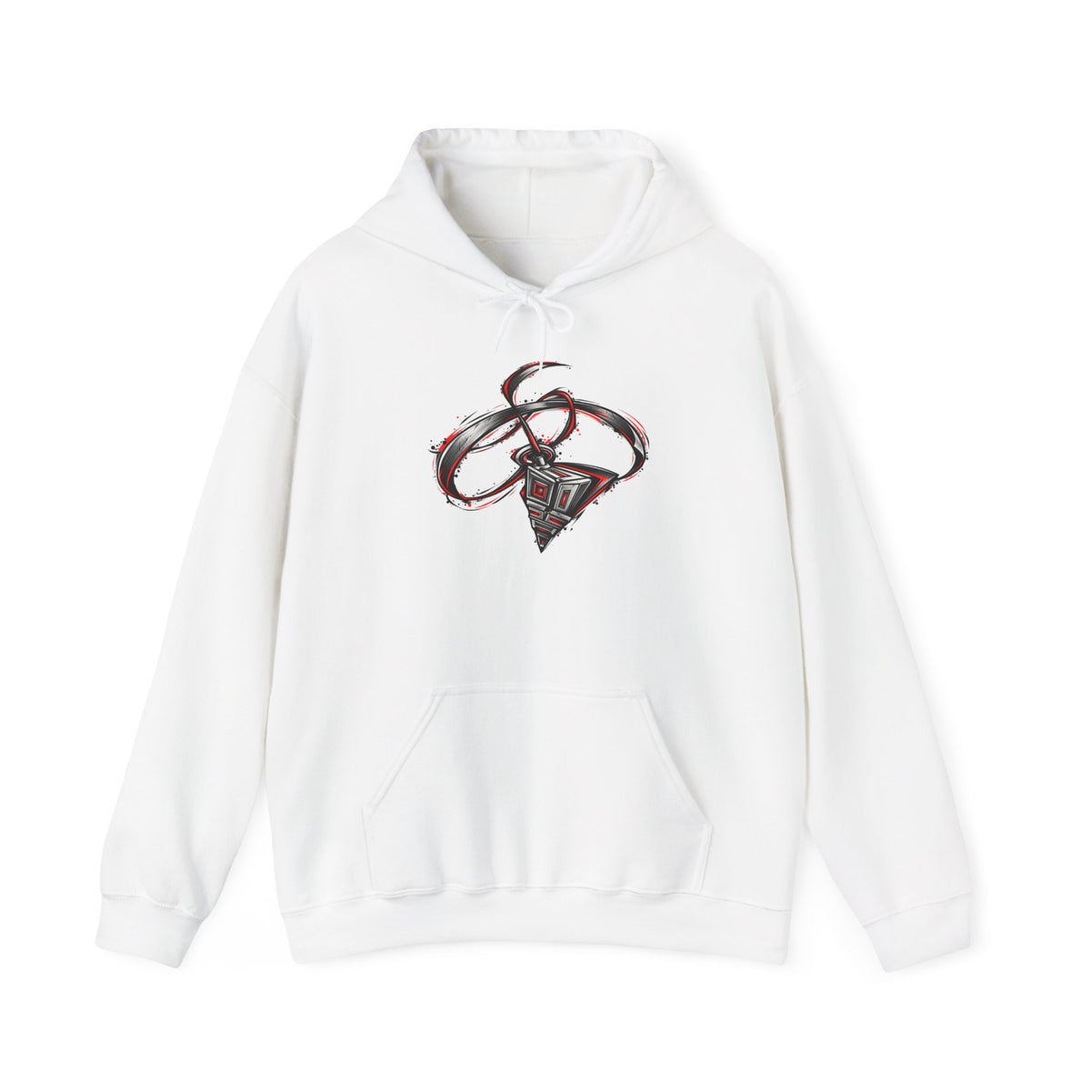 OUTSIDE THE LINES original art graphic hoodie, BeamShopNY product photo 1 of 16