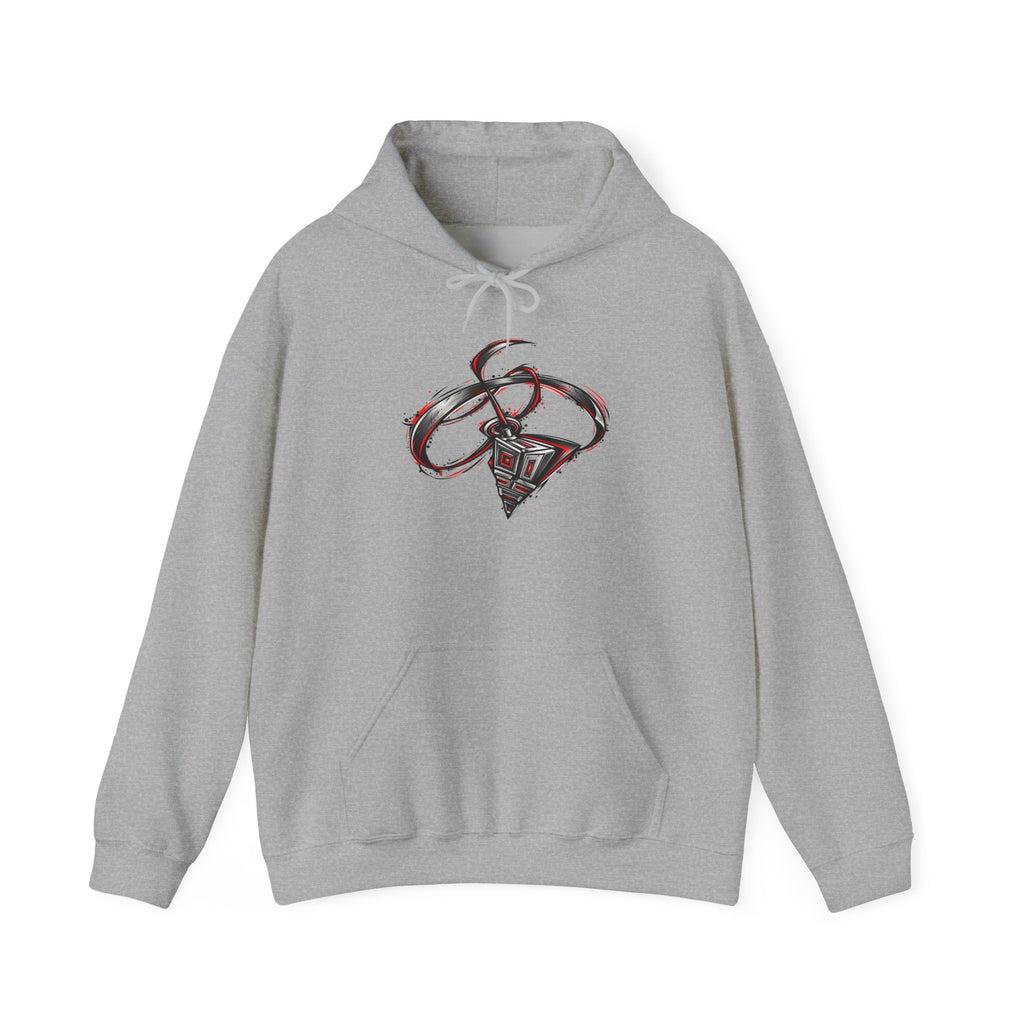 OUTSIDE THE LINES original art graphic hoodie, BeamShopNY product photo 3 of 16