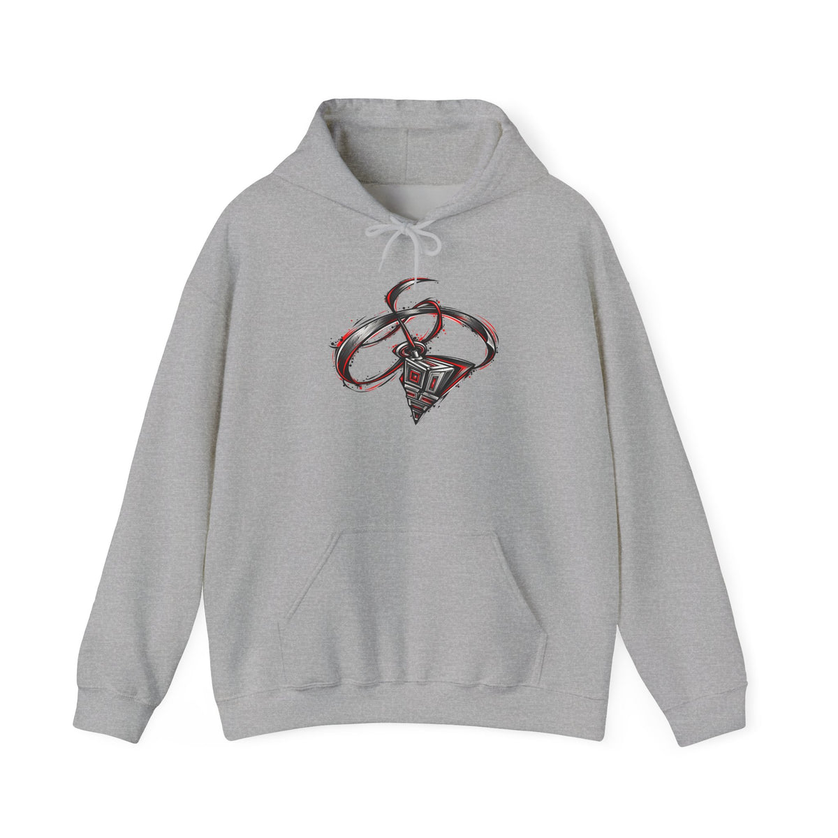 OUTSIDE THE LINES original art graphic hoodie, BeamShopNY product photo 3 of 16