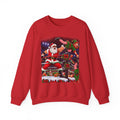 Santa vs. Elves Christmas Wrestling Sweatshirt – North Pole Holiday Crewneck